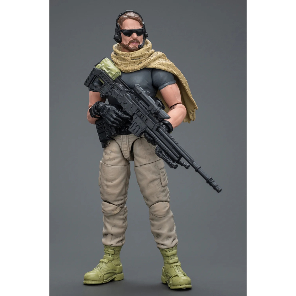 暗源Joy Toy1/18 硬核酷玩 薩克雇傭兵小隊 狙擊手-細節圖2