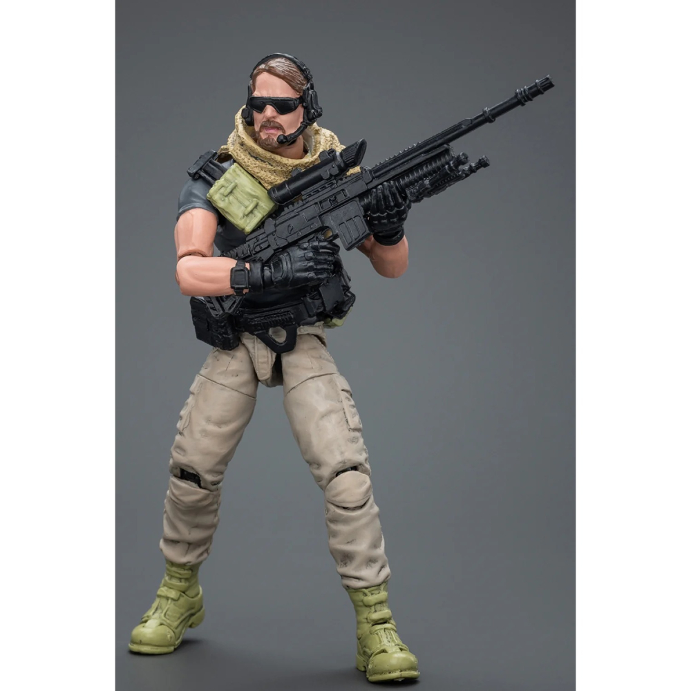 暗源Joy Toy1/18 硬核酷玩 薩克雇傭兵小隊 狙擊手-細節圖4