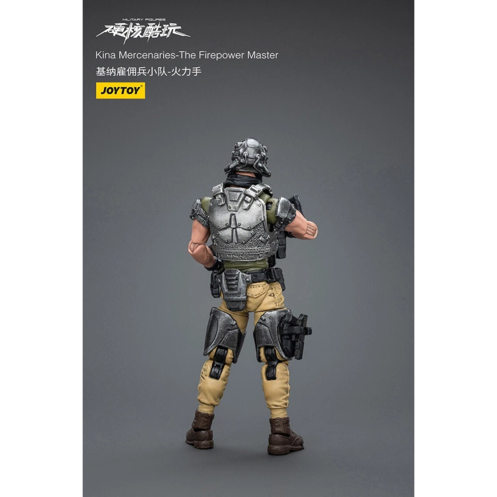 暗源Joy Toy1/18 硬核酷玩 基納雇傭兵小隊 火力手-細節圖2