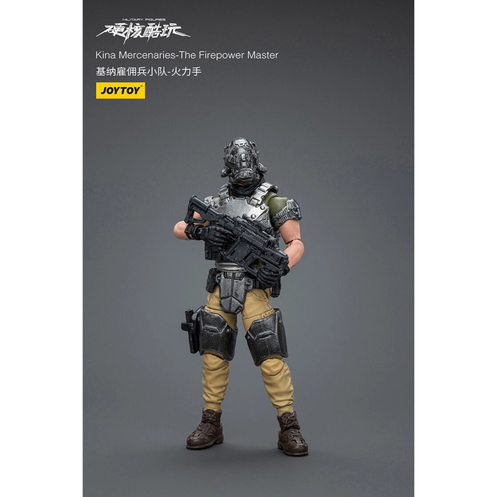 暗源Joy Toy1/18 硬核酷玩 基納雇傭兵小隊 火力手-細節圖3