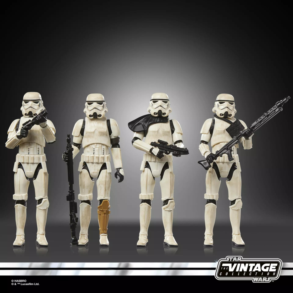 星際大戰STAR WARS TVC3.75 Imperis Remnant Stormtrooper  風暴兵四人徵兵包-細節圖2
