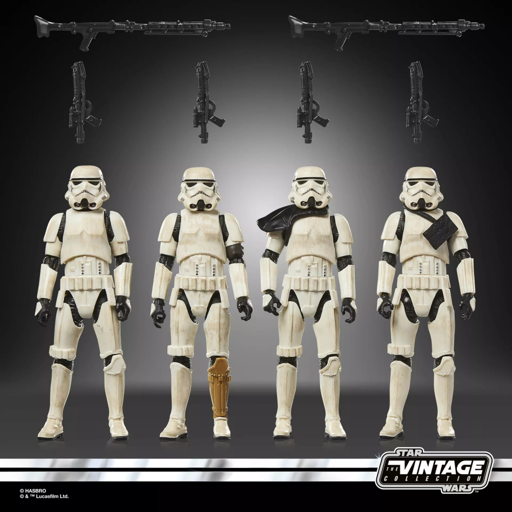 星際大戰STAR WARS TVC3.75 Imperis Remnant Stormtrooper  風暴兵四人徵兵包-細節圖6