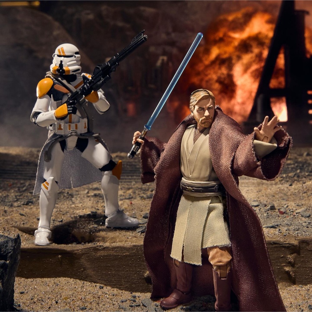 星際大戰 TVC3.75 西斯大帝的復仇 Obiwan Kenobi & 212th Airborne Trooper-細節圖4