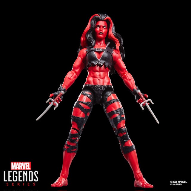 漫威 Marvel ML6吋 Red She-Hulk-細節圖2