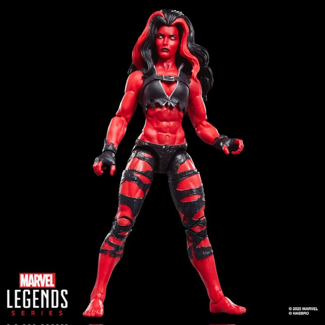 漫威 Marvel ML6吋 Red She-Hulk-細節圖5
