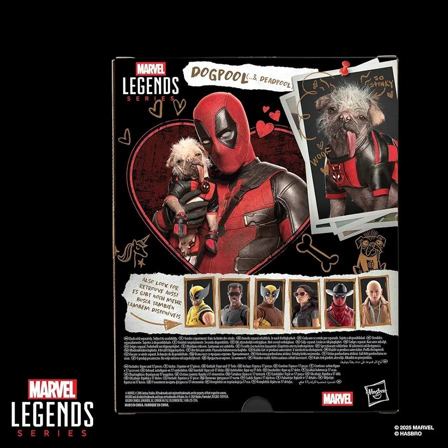 漫威 Marvel ML6吋 死侍金鋼狼 Dogpool and Deadpool-細節圖10