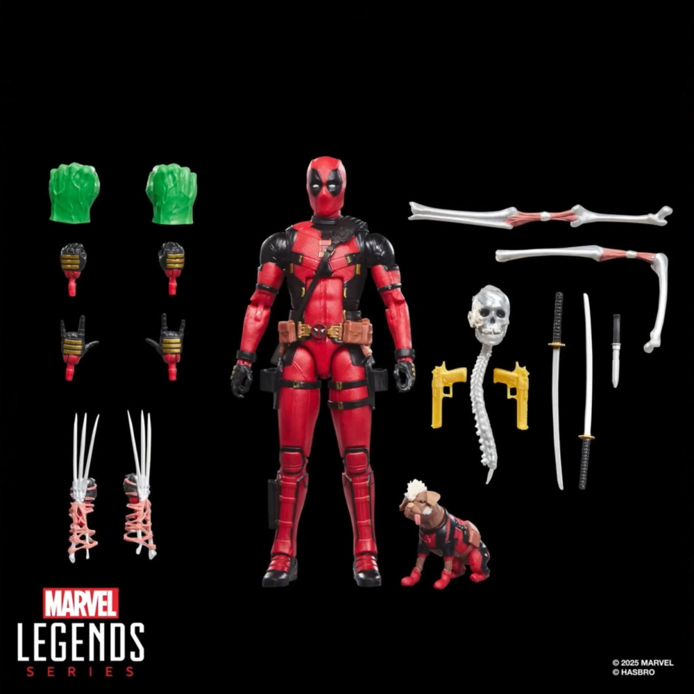 漫威 Marvel ML6吋 死侍金鋼狼 Dogpool and Deadpool-細節圖11