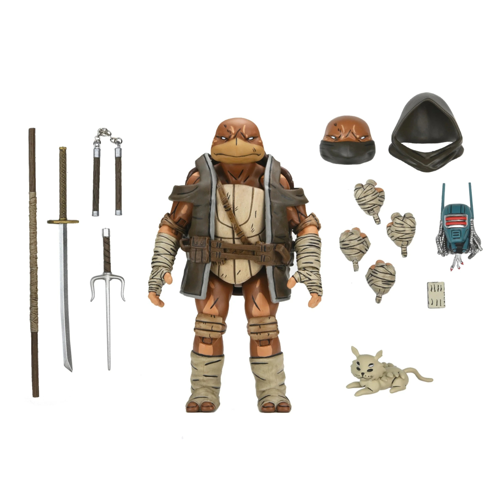 Neca7吋 TMNT忍者龜 最後的浪人:再進化 Moja, Odyn, Uno & Yi 四隻一套-細節圖8