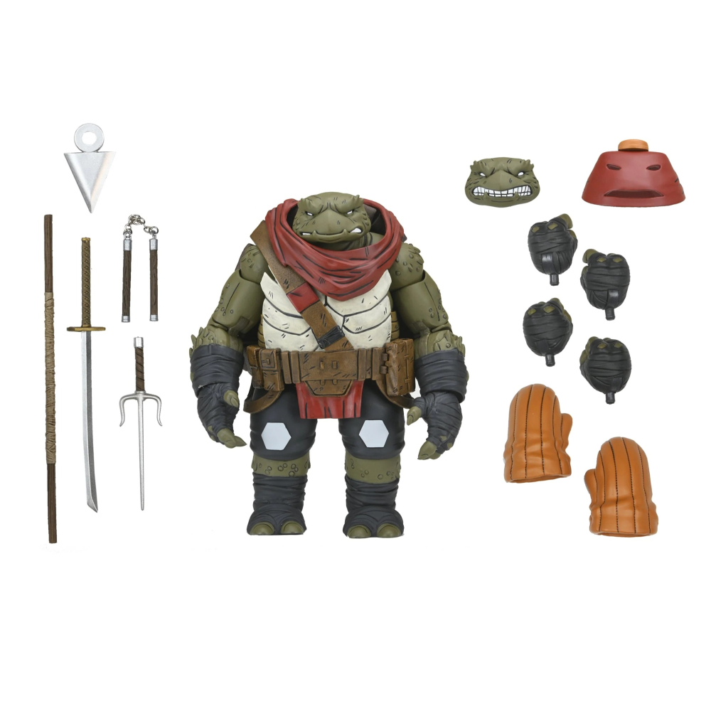 Neca7吋 TMNT忍者龜 最後的浪人:再進化 Moja, Odyn, Uno & Yi 四隻一套-細節圖9