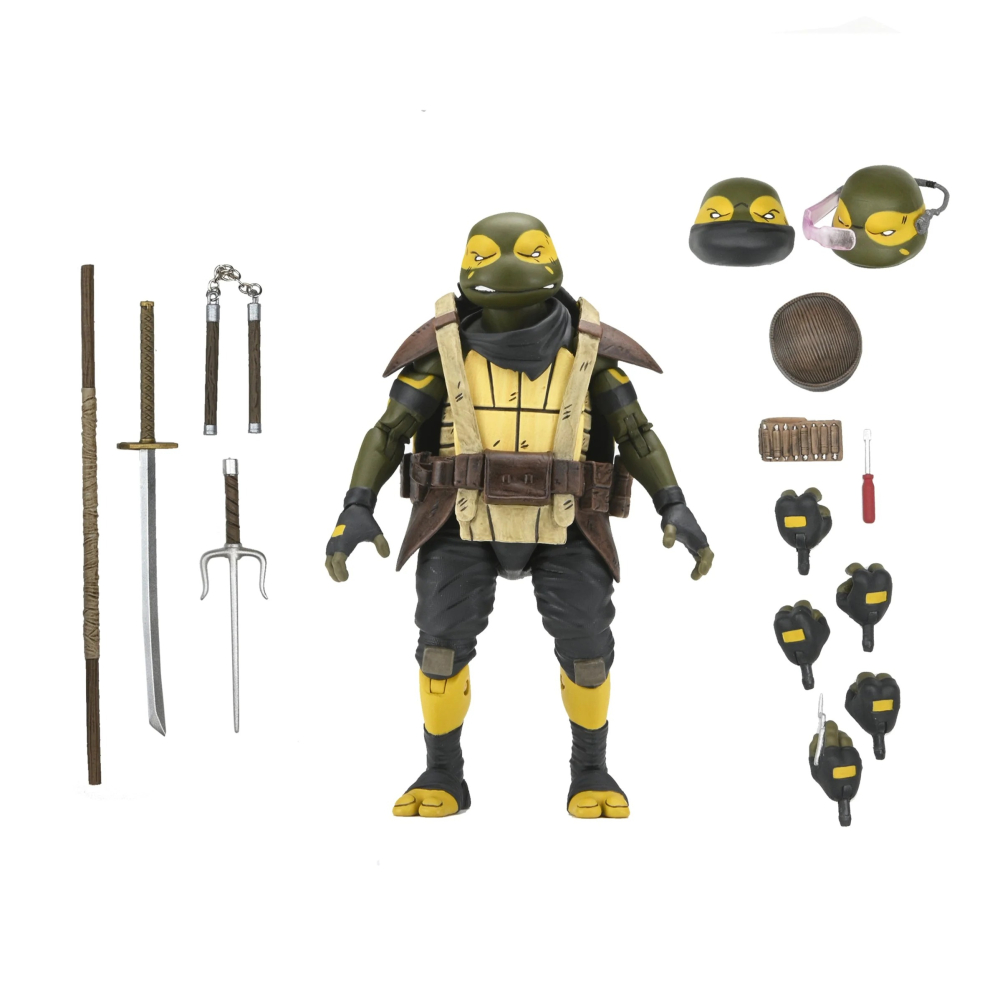 Neca7吋 TMNT忍者龜 最後的浪人:再進化 Moja, Odyn, Uno & Yi 四隻一套-細節圖11