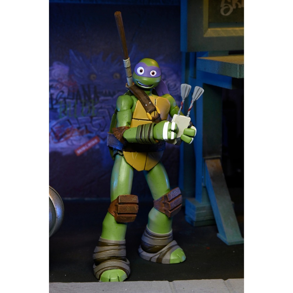 Neca7吋 忍者龜 2012動畫系列 TMNT 忍者龜四隻一套-細節圖3