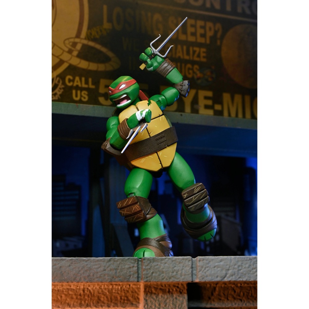 Neca7吋 忍者龜 2012動畫系列 TMNT 忍者龜四隻一套-細節圖5