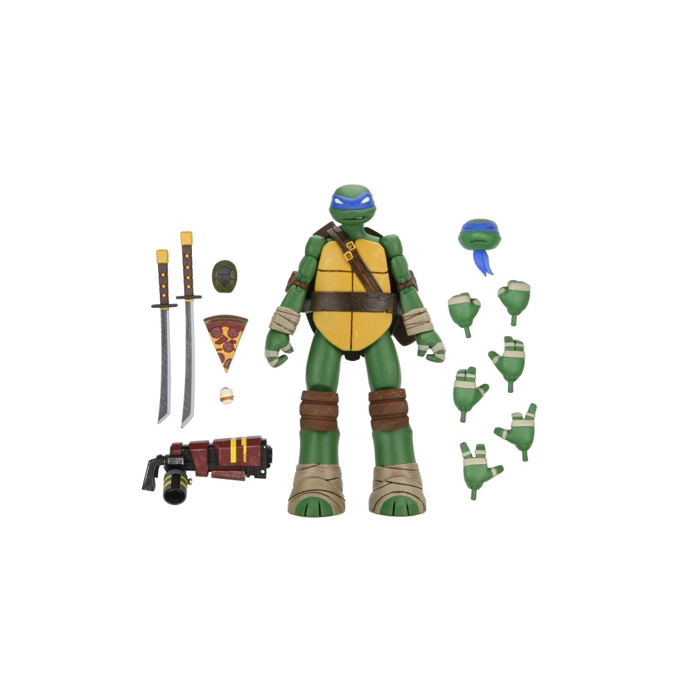 Neca7吋 忍者龜 2012動畫系列 TMNT 忍者龜四隻一套-細節圖8