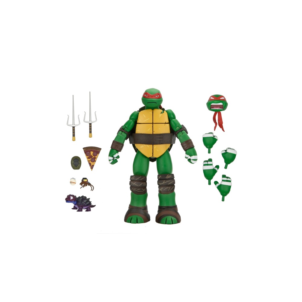 Neca7吋 忍者龜 2012動畫系列 TMNT 忍者龜四隻一套-細節圖11