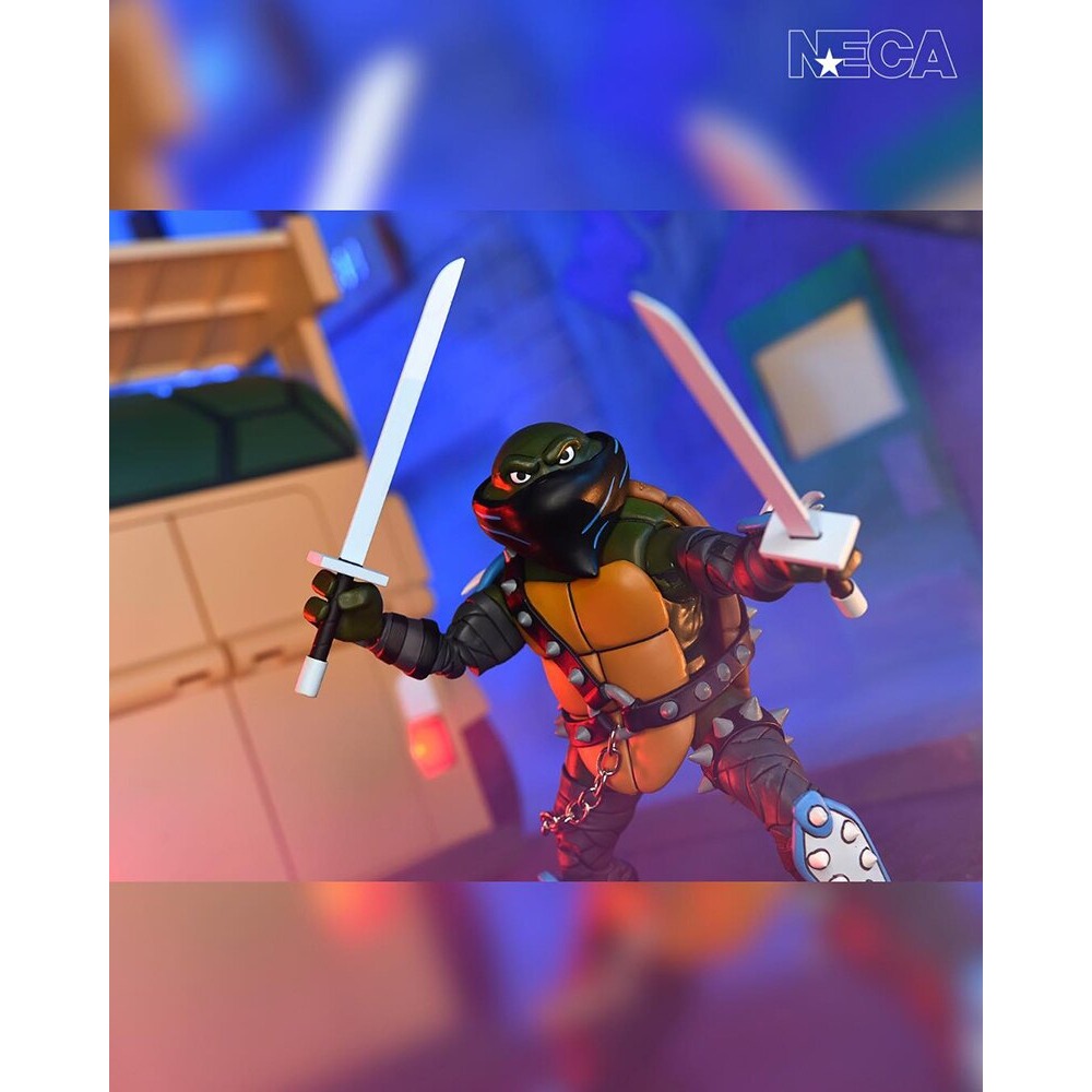 Neca7吋 忍者龜TMNT Dark Leo-細節圖4
