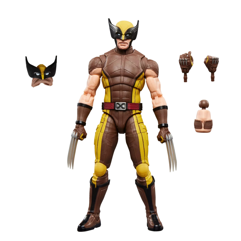 漫威 Marvel ML6吋  電影死侍與金鋼狼 Wolverine (Brown Suit) 棕色戰衣金鋼狼-細節圖8