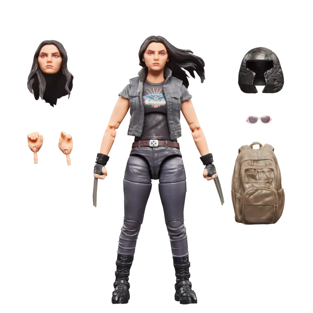 漫威 Marvel ML6吋  電影死侍與金鋼狼 X-23-細節圖8