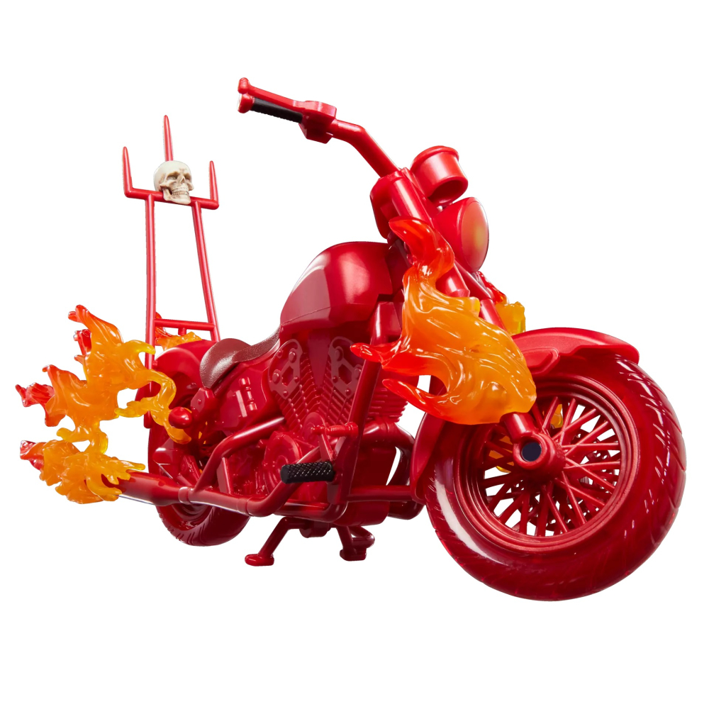 漫威 ML6吋  Ghost Rider Johnny Blaze with Motorcycle 惡靈戰警-細節圖5