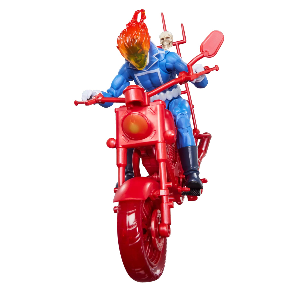 漫威 ML6吋  Ghost Rider Johnny Blaze with Motorcycle 惡靈戰警-細節圖9