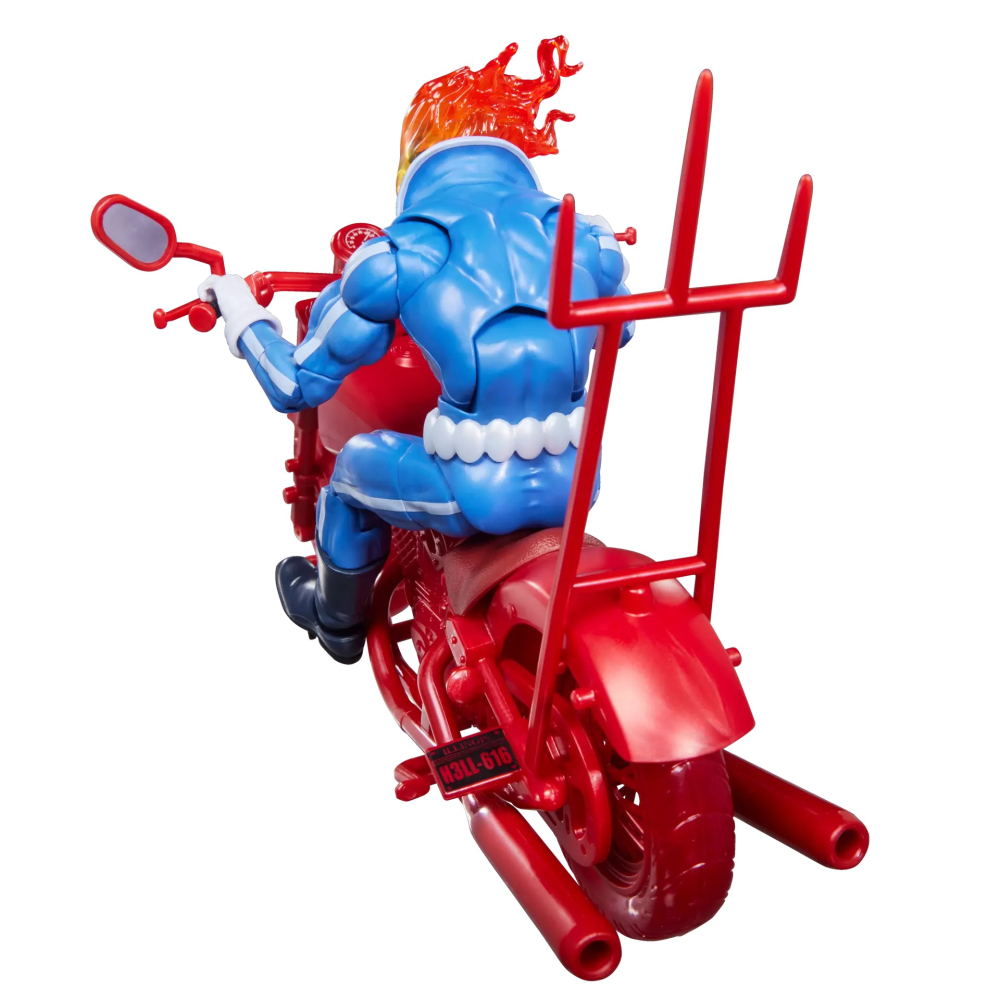 漫威 ML6吋  Ghost Rider Johnny Blaze with Motorcycle 惡靈戰警-細節圖10