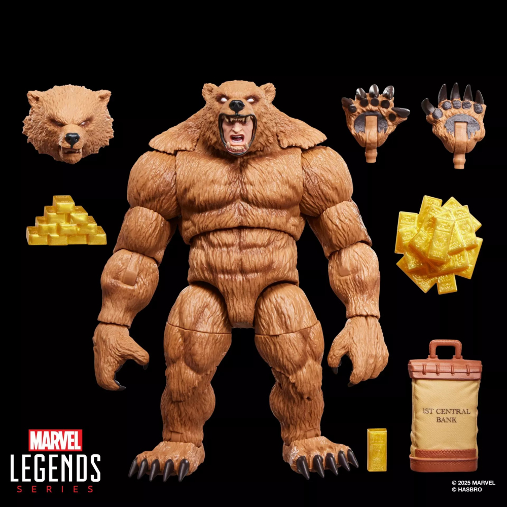 漫威 Marvel ML6吋  Marvel＇s Grizzly 灰熊-細節圖9