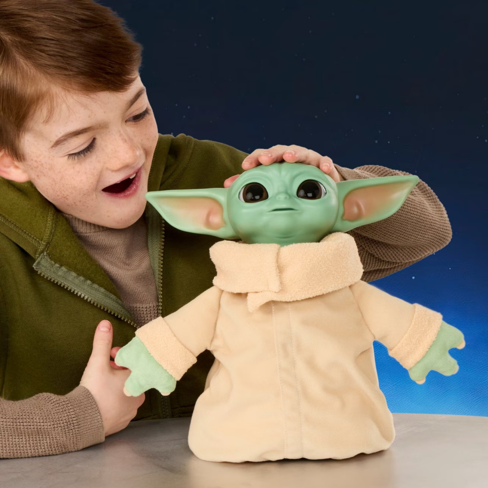Hasbro孩之寶 曼達洛人與古古電影系列 Grogu古古夥伴電子互動10吋玩偶-細節圖3