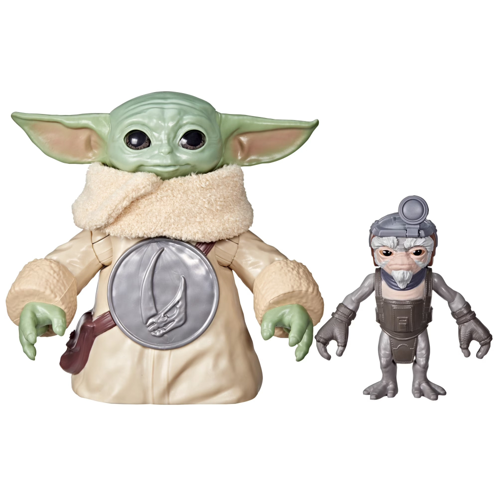 Hasbro孩之寶 曼達洛人與古古電影系列 Huggin＇ Grogu  抱抱古古電子互動6.5吋玩偶-細節圖3