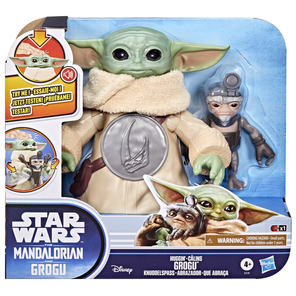 Hasbro孩之寶 曼達洛人與古古電影系列 Huggin＇ Grogu  抱抱古古電子互動6.5吋玩偶-細節圖4