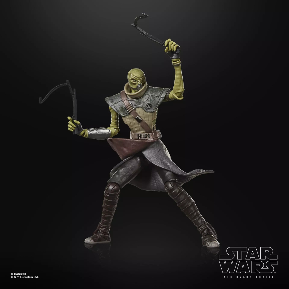 星際大戰 STAR WARS 黑標6吋 曼達洛人與古古 Embo-細節圖7