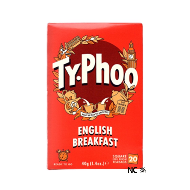 【英國TYPHOO】5種口味-風味茶包 - 2g / 20入 / 盒 - Neo Cafe-細節圖2