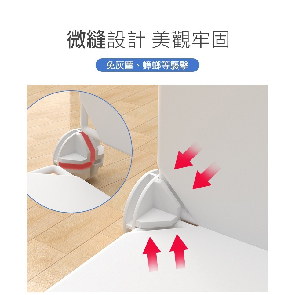 多層鞋架 鞋櫃 簡易鞋架 5門10層側開白色磨砂 組合鞋櫃 侧開鞋櫃 簡易鞋櫃 防塵鞋櫃 diy鞋架 京太陽-細節圖7