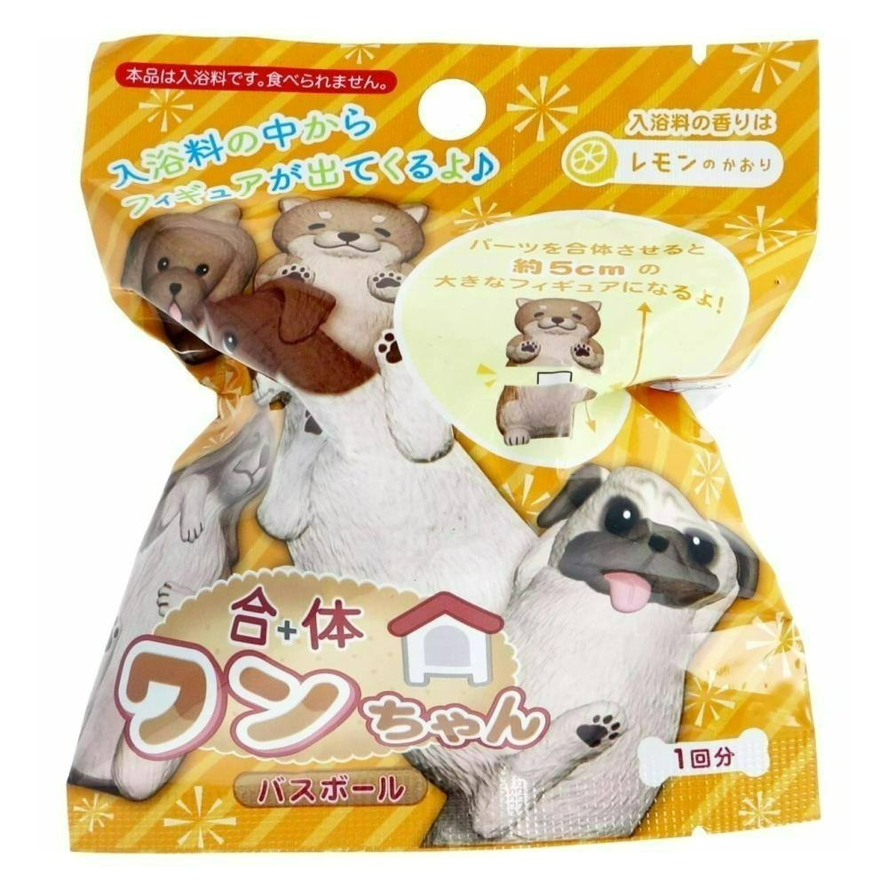 《小孩。同》現貨 日本 戽斗星球/趴式動物沐浴球 泡澡球 狗狗 發掘!動物透明肥皂附公仔 戽斗動物 趴式動物-規格圖6