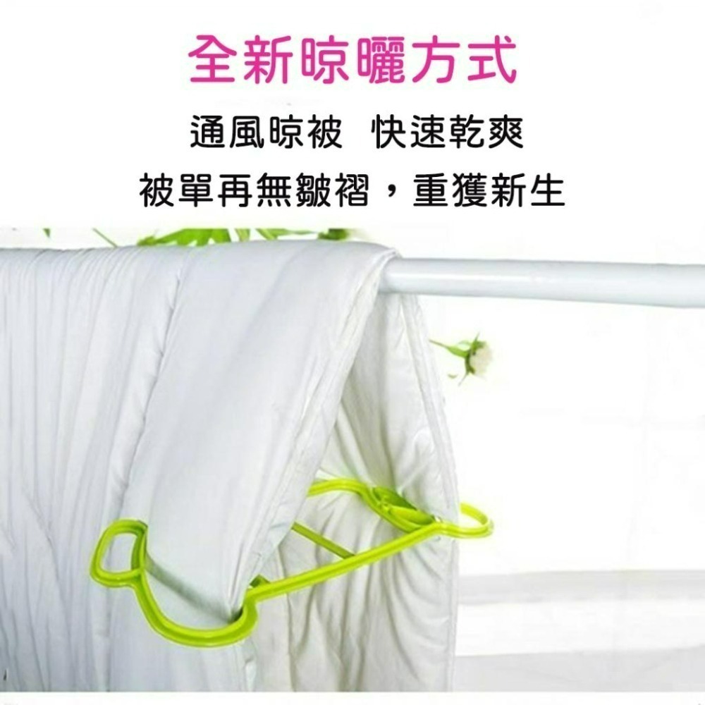 現貨 棉被通風速乾防滑晾曬夾/2入組  棉被通風晾曬夾 曬被夾 防風夾 曬棉被神器 晾被單  曬地毯-細節圖5