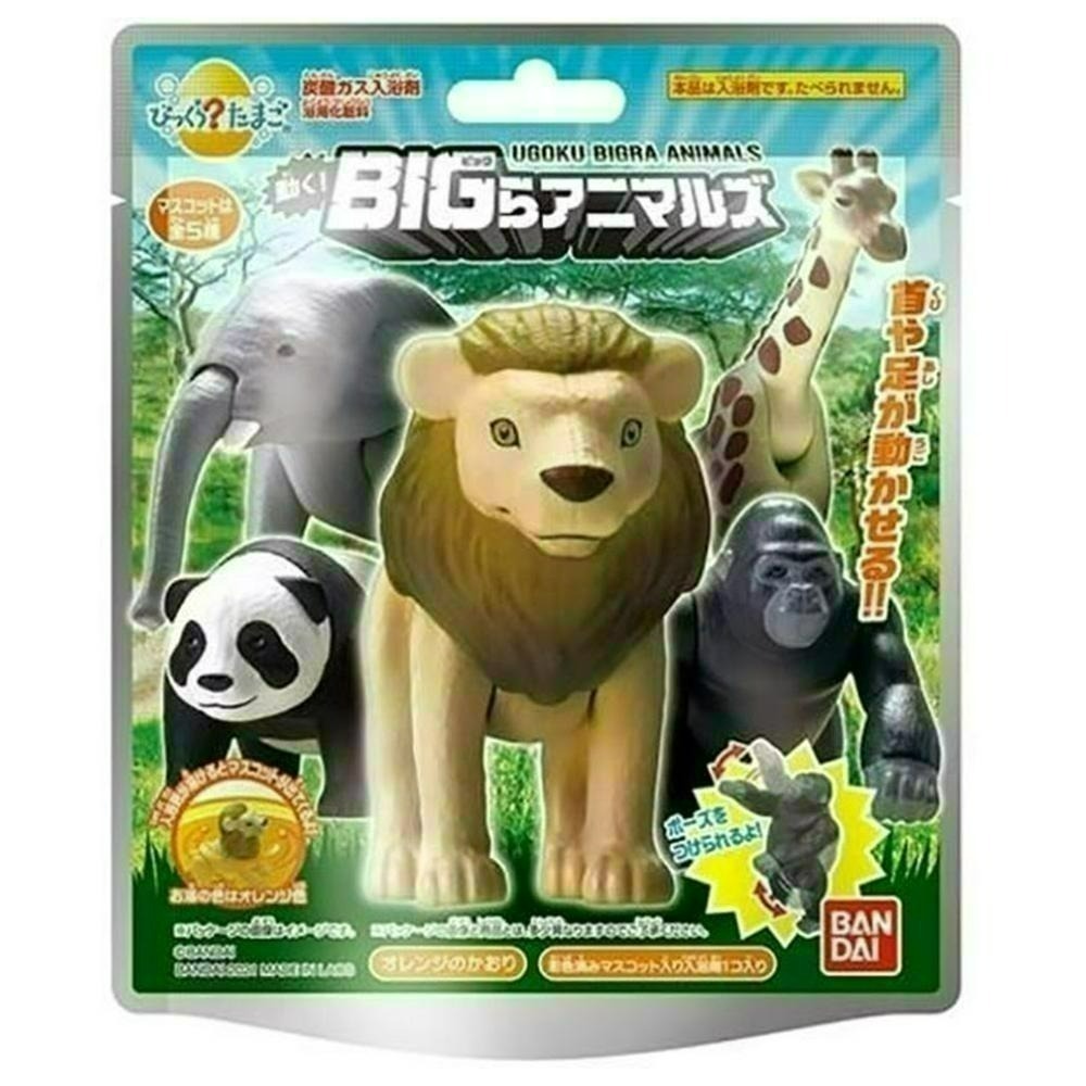 《小孩。同》現貨 日本 動物沐浴球 泡澡球 可動公仔 大人圖鑑狗狗 貓咪 發光酷炫極寒動物 海洋生物-規格圖6