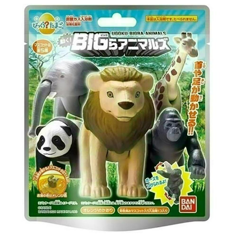 《小孩。同》現貨 日本 動物沐浴球 泡澡球 可動公仔 大人圖鑑狗狗 貓咪 發光酷炫極寒動物 海洋生物-規格圖6