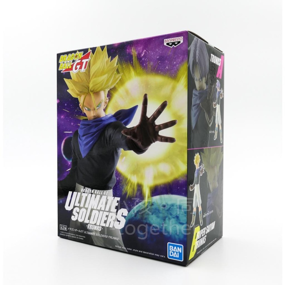 《小孩。同》BANPRESTO 景品 七龍珠GT Ultimate Soldiers 特南克斯 B款 超級賽亞人/現貨-細節圖2