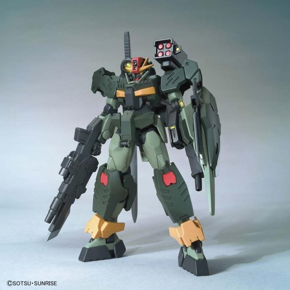 現貨 BANDAI 萬代 HG 1/144 鋼彈創壞者 對戰風雲錄 量子型00指揮官鋼彈 軍綠重武裝造型-細節圖9