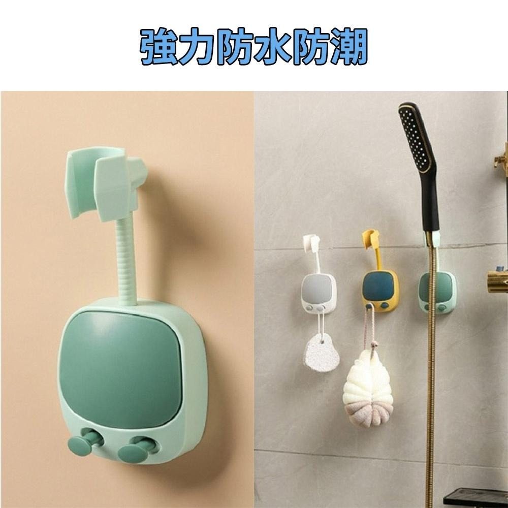 小孩。同》免打孔好安裝 萬向蓮蓬頭支架/現貨 淋浴器支架 噴頭淋浴支架-細節圖9