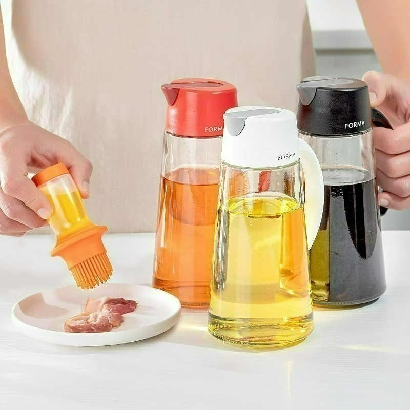 《小孩。同》現貨【ASVEL】擠壓式油刷瓶 矽膠油刷瓶 油刷瓶 油刷罐 油瓶 食物料理刷 醬料刷-細節圖6