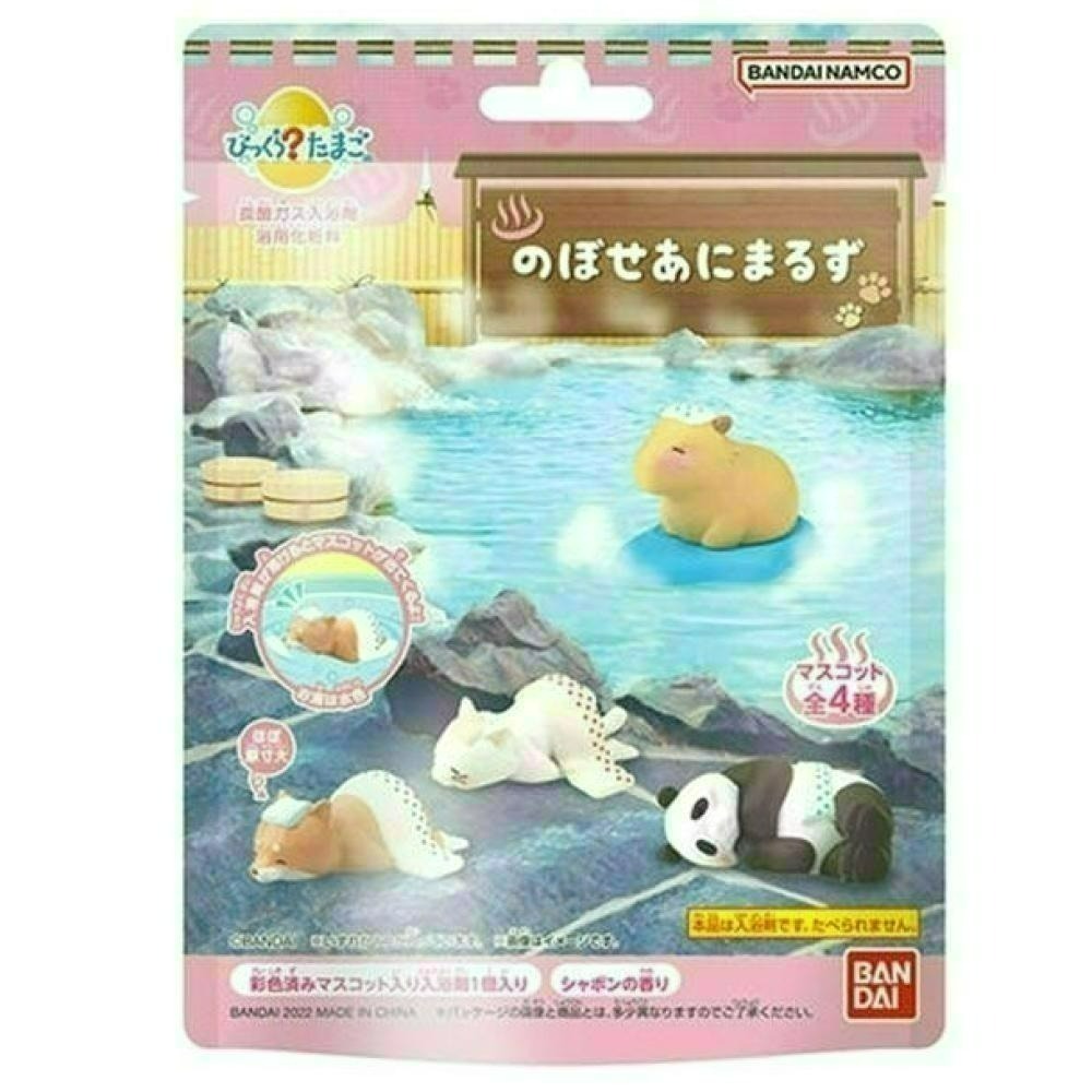 《小孩。同》現貨 日本可愛動物沐浴球 小動物泡溫泉 圓滾滾動物 發光豬豬 鴨子船長 忠犬麻糬柴犬 泡澡球-規格圖8