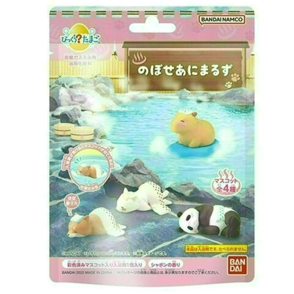 《小孩。同》現貨 日本可愛動物沐浴球 小動物泡溫泉 圓滾滾動物 發光豬豬 鴨子船長 忠犬麻糬柴犬 泡澡球-規格圖8