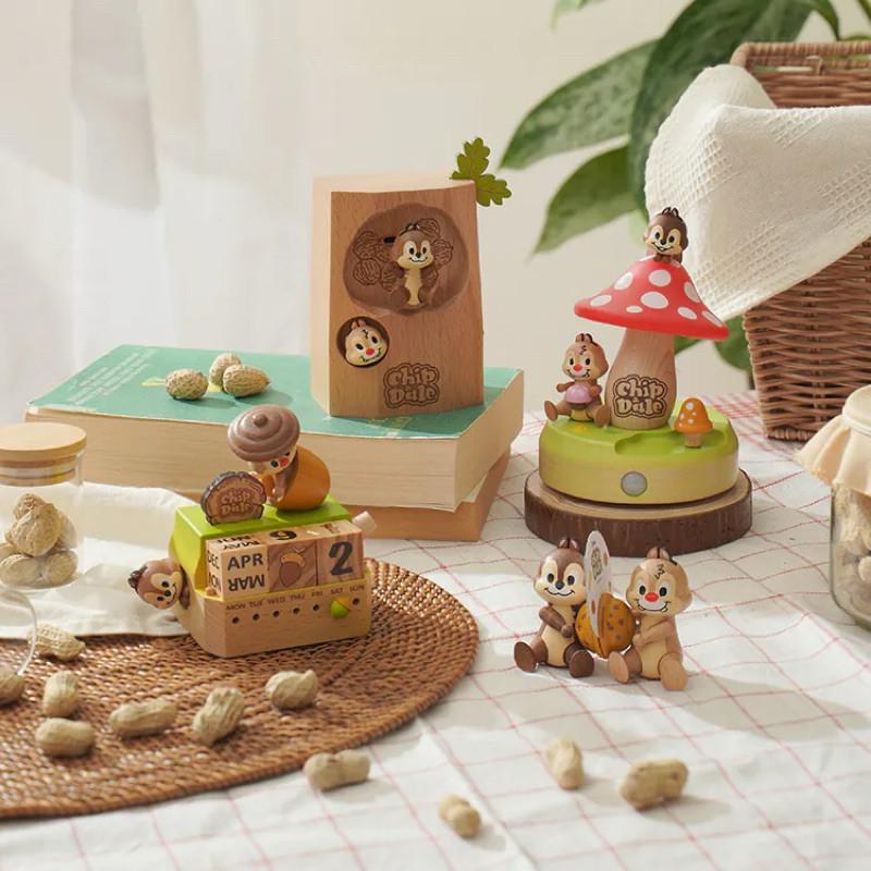 現貨正版 迪士尼 萬年曆 奇奇蒂蒂 萬年曆 迪士尼Disney 1284518 奇蒂萬年曆 木頭萬年曆-細節圖9