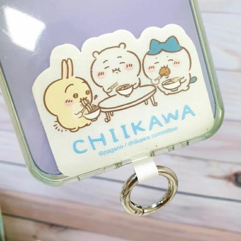 現貨正版 吉伊卡哇 手機掛片 手機夾片 小八貓 兔兔 掛繩墊片 造型手機夾片 手機扣環 手機掛繩夾片 可掛包包 指環扣-細節圖7