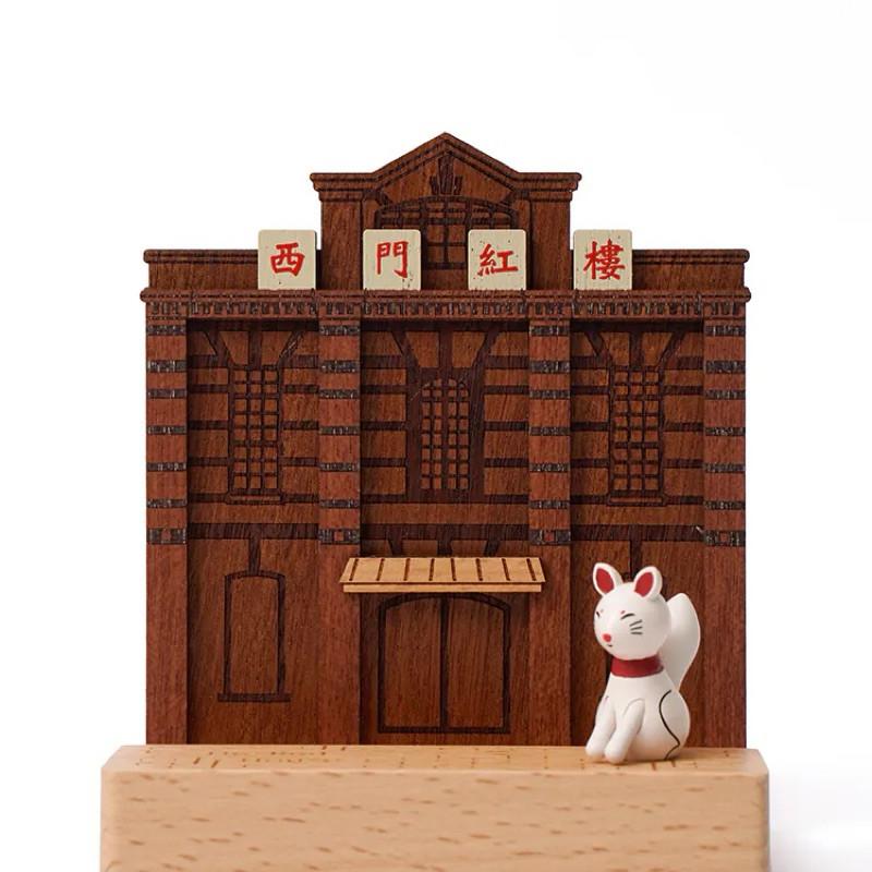 現貨正版 西門紅樓 木質手機座 造型手機架 手機座 辦公室小物 擺飾 禮物 森活木趣-細節圖5