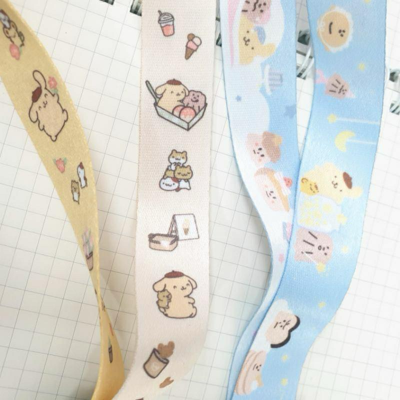 現貨正版 三麗鷗 布丁狗×奶油家族 證件繩 手機掛繩 吊飾長吊繩 掛脖吊繩 證件掛繩 造型掛頸繩 手機長吊繩 掛頸吊繩-細節圖6