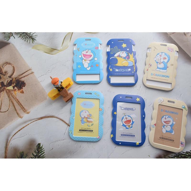現貨正版 哆啦A夢 直式滑蓋波浪卡夾 小叮噹 證件硬式ID卡套 票卡夾 硬殼推滑式證件夾 工作卡夾 證件卡套 識別證夾-細節圖2