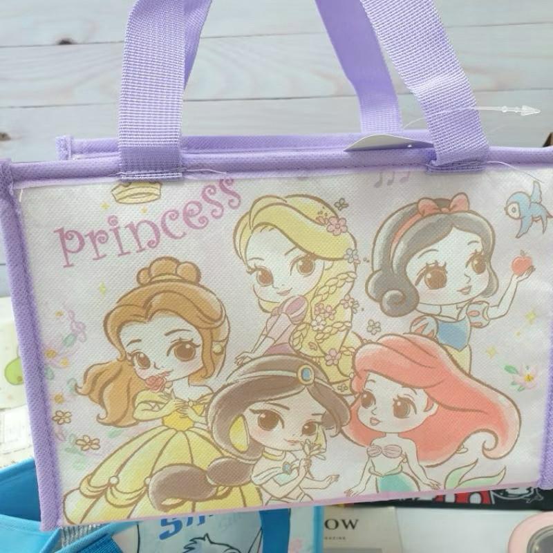 現貨正版 迪士尼 方型保溫餐袋 便當袋 維尼 餐袋 史迪奇 米奇 公主 保溫午餐袋 野餐袋 保溫保冷袋 保冷飲料提袋-細節圖4
