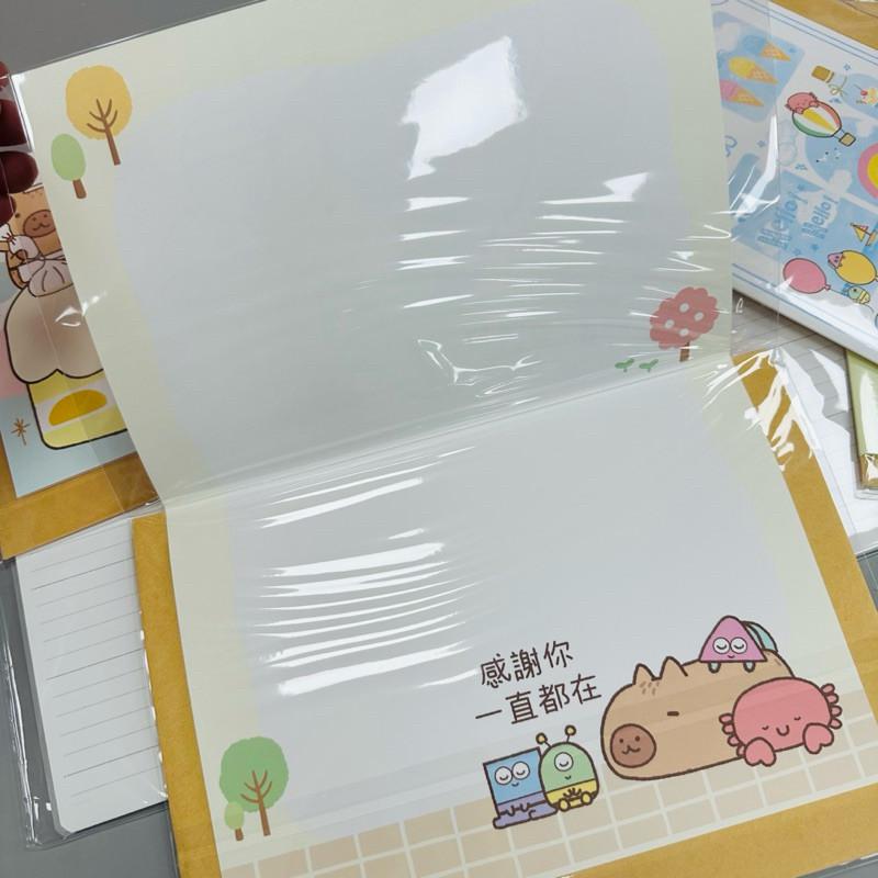 現貨正版 卡皮巴拉 萬用卡 水豚 中開萬用卡 中卡 祝福卡 邀請卡 感謝卡 卡片 謝師卡 生日卡 心意卡 萬用中卡-細節圖6