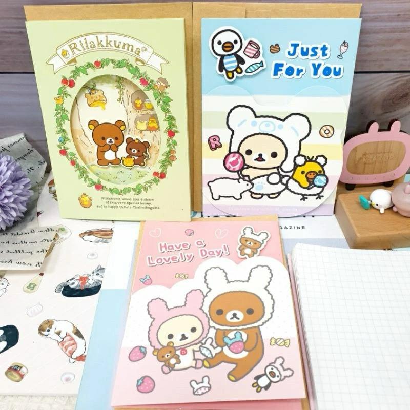 現貨正版 拉拉熊 立體兩折標準卡 懶熊 造型卡片 萬用卡 生日卡 感謝卡 祝福卡 心意卡片 牛奶熊 可愛萬用卡 立體卡-細節圖2