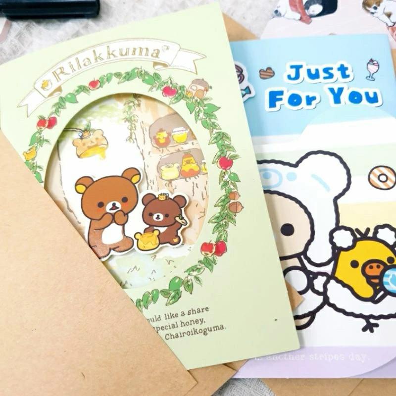 現貨正版 拉拉熊 立體兩折標準卡 懶熊 造型卡片 萬用卡 生日卡 感謝卡 祝福卡 心意卡片 牛奶熊 可愛萬用卡 立體卡-細節圖5